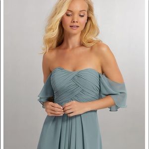 Morilee Bridesmaid Dress - color is BORDEAUX